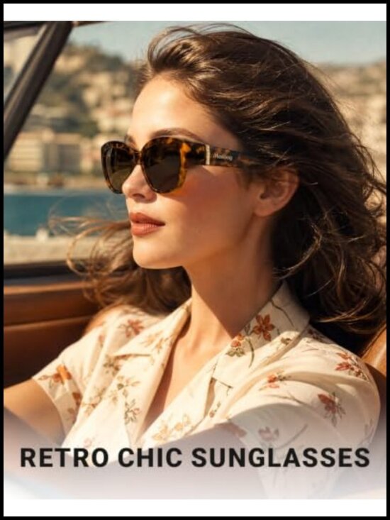 Oversized Fit Over Glasses Polarized Sunglasses UV400 Driving main image 6